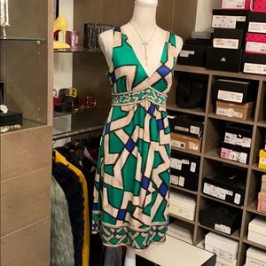 Diane von Furstenberg empire waist STUNNING dress